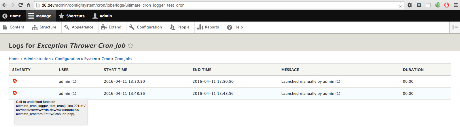 Ultimate Cron Drupal 8 Ultimate Cron Drupal 8